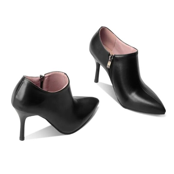 Jingpin Black Bootie - Picture 2 of 15